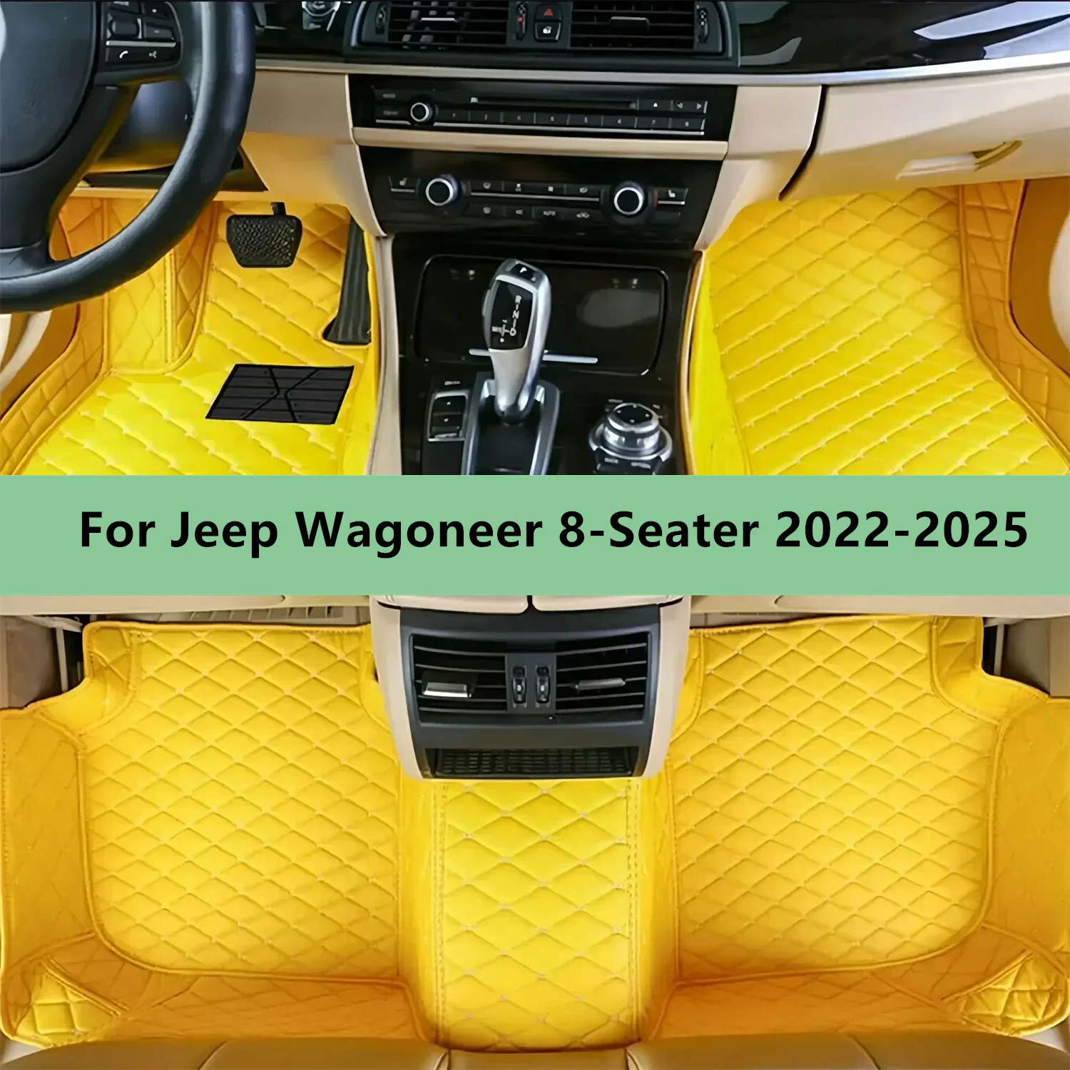 Women'S Jeep Accessories - 車のフロアマットジープワゴニア 8 人乗り 2022-2025 フロアマット男性女性用車のインテリアアクセサリー