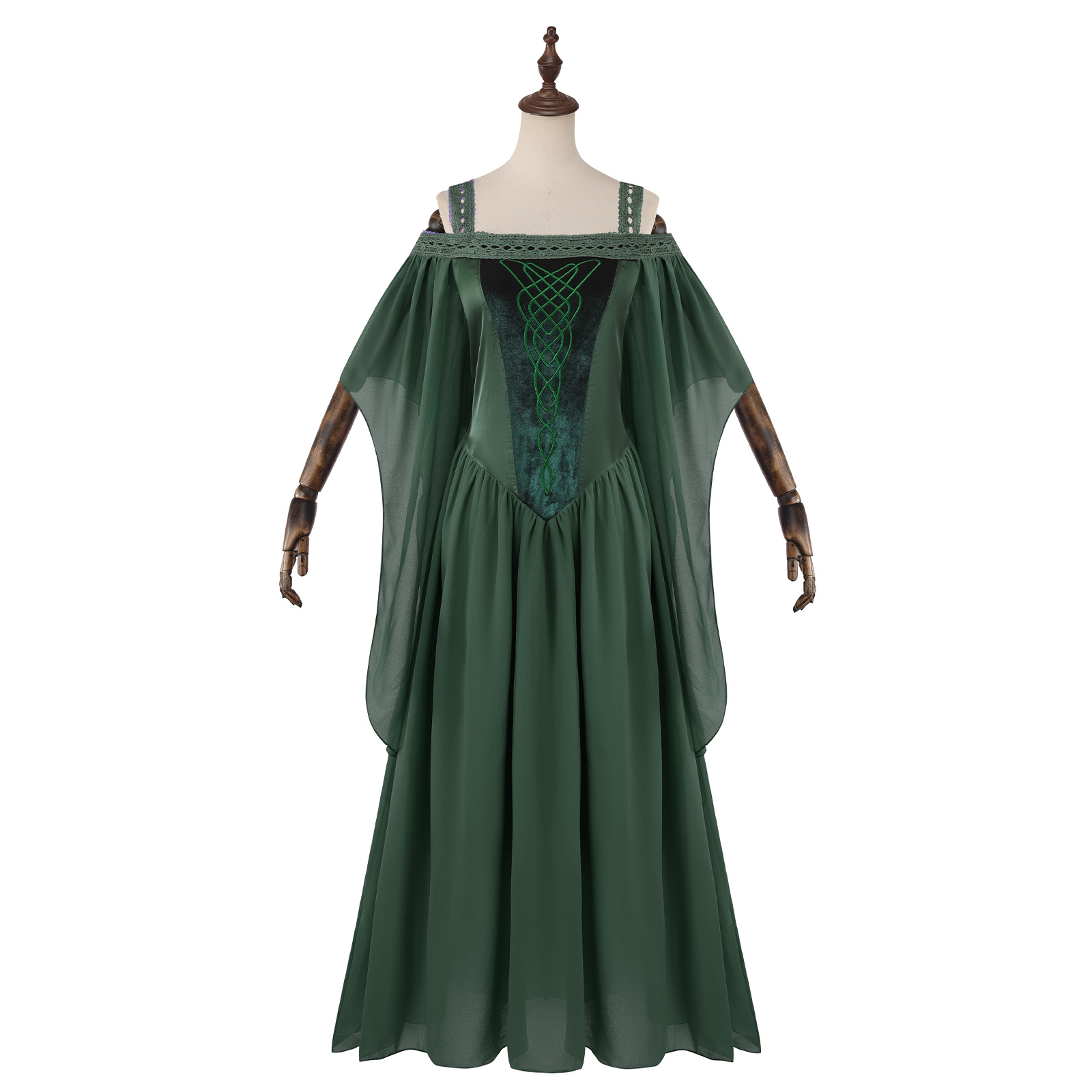 Women'S Victorian Era Accessories - 女性のためのアニメのコスプレ衣装,ケープスリーブ,妖精のスカート,緑,ラベンダー,ネイビーブルー,スチームパンク,ビクトリア朝,ゴシック,海賊,エルフ