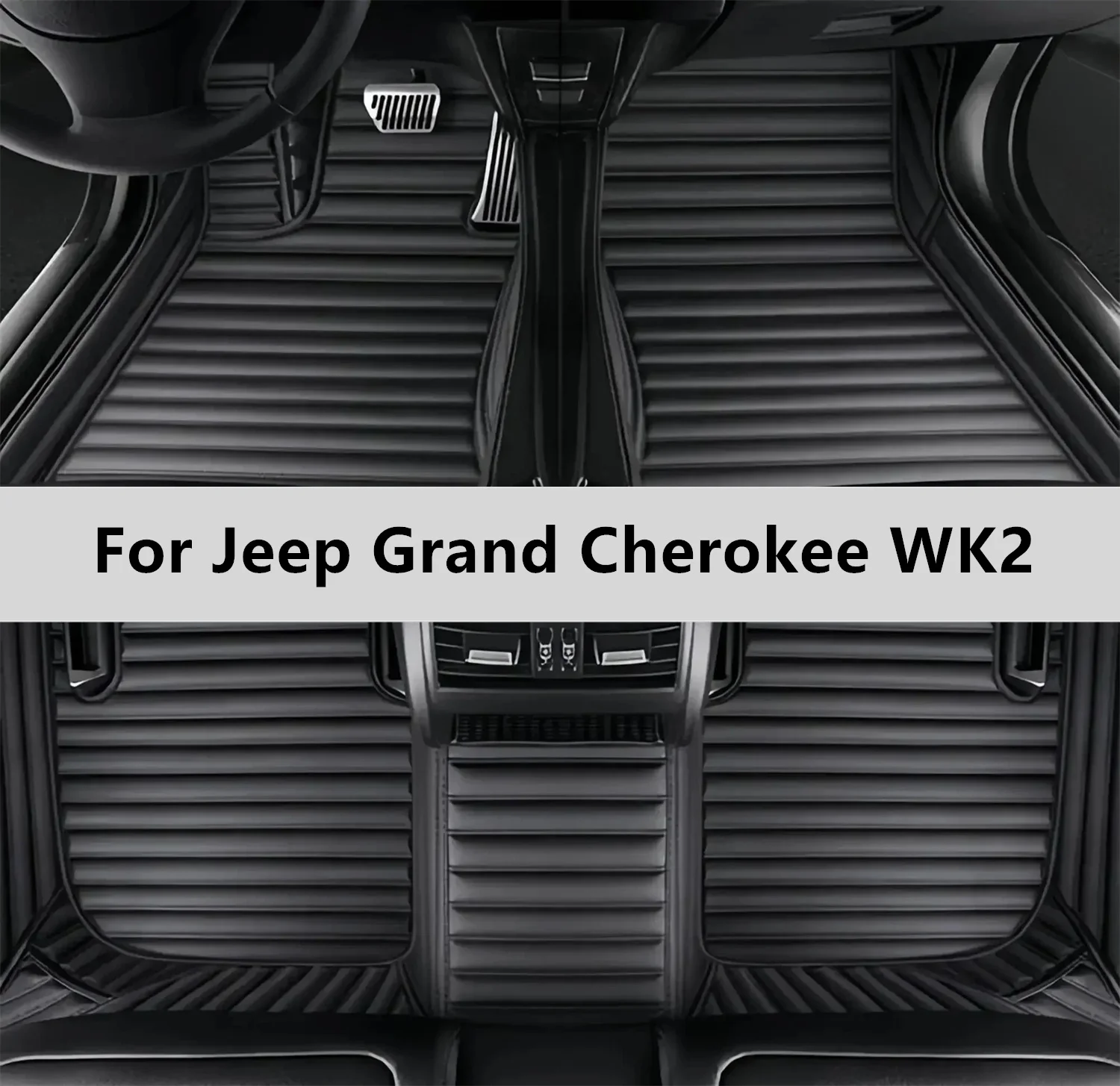 Women'S Jeep Accessories - ジープ グランドチェロキー WK2 2016 2017 2018用カスタムカーフロアマット、フロアマット、カーマットアクセサリー、男性女性用インテリアアクセサリー