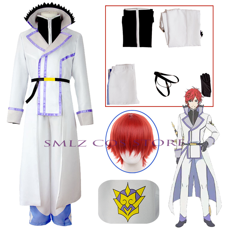 Women Knight Accessories - 騎士ラインハルト・ヴァン・アストレアコスプレアニメワールドフロムゼロコスチューム女性男性白制服小道具ウィッグセットハロウィンパーティー衣装