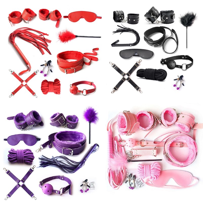 Women Accessories Combo - Bdsm-男性と女性のための大人のおもちゃのキット,乳首の襟,乳首クランプ,セクシーなセックスのエキゾチックなアクセサリー