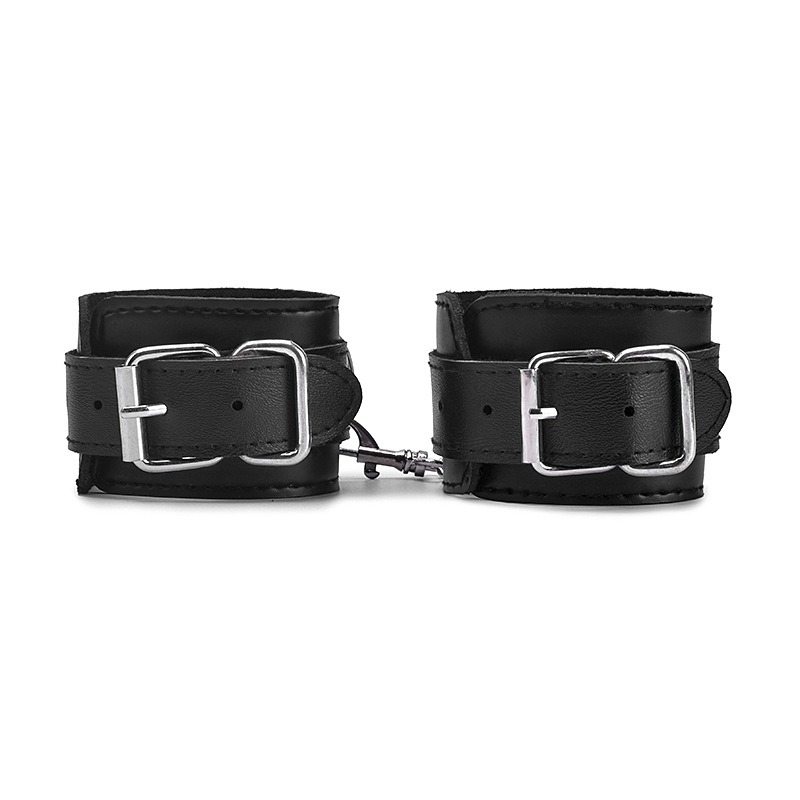 Women Accessories Combo - 黒調節可能な革手錠大人のおもちゃ女性カップルエスポサス緊縛手錠エキゾチックアクセサリー大人のゲーム