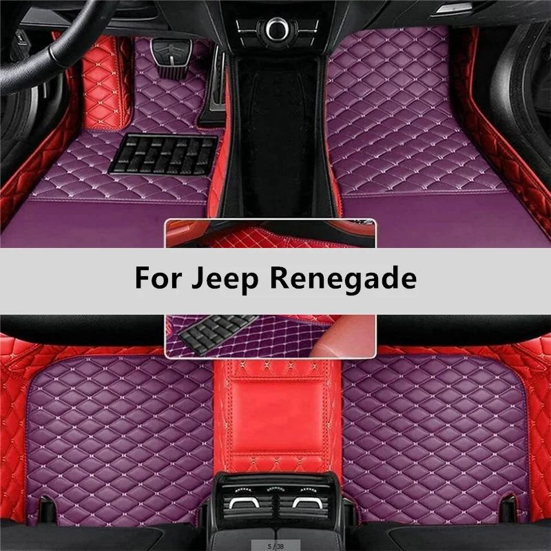Women'S Jeep Accessories - カスタム車のフロアマットジープレネゲード 2016 2017 2018 2019 フロアマットカーマットアクセサリー男性女性インテリアアクセサリー