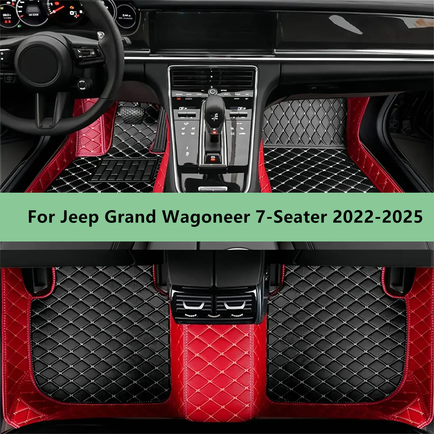 Women'S Jeep Accessories - 車のフロアマットジープグランドワゴニア 7 人乗り 2022-2025 フロアマット男性女性用車のインテリアアクセサリー