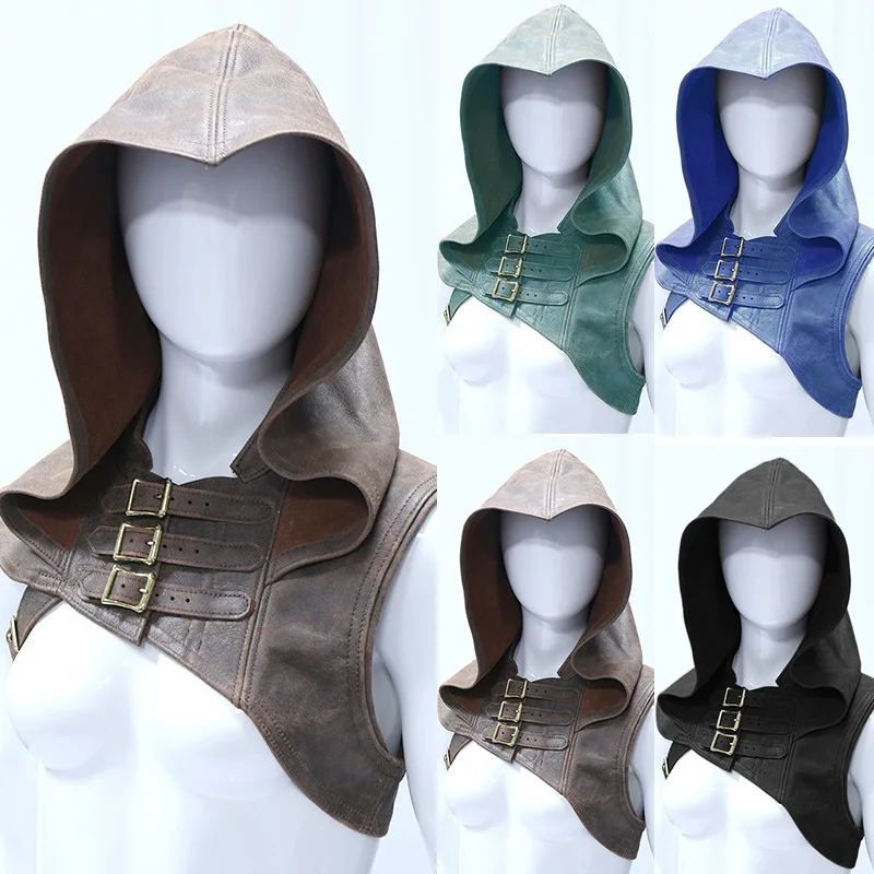 中世の男性用衣料アクセサリー戦士貴族暗殺者騎士ケープ女性ルネ - Women Knight Accessories のレビューと価格