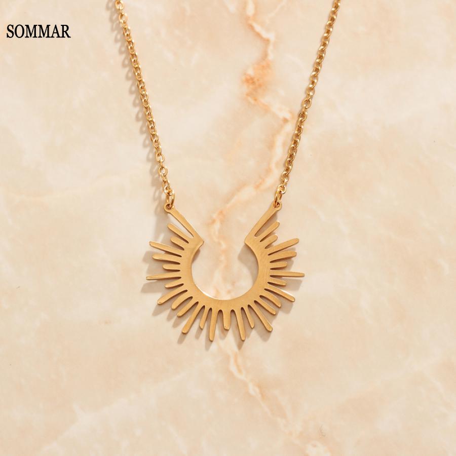サムマー-女性のための金メッキのオンラインショッピングネック - Women Accessories Shop Online のレビューと価格